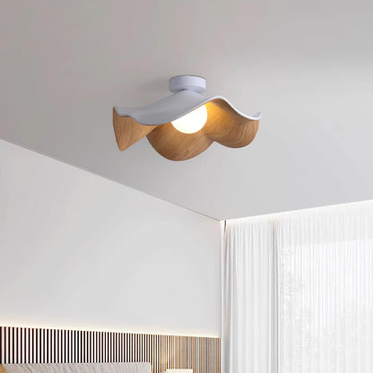 Adjustable Pendant Light with Metal & Resin Shade for Living Room, Bedroom, Dining Room | Modern Flush Mount Ceiling Fixture | 59 in Drop