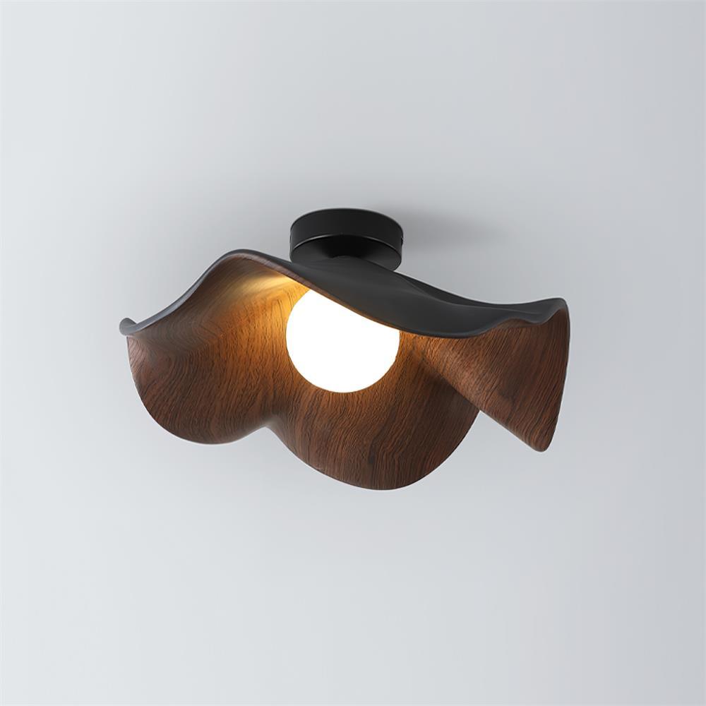 Adjustable Pendant Light with Metal & Resin Shade for Living Room, Bedroom, Dining Room | Modern Flush Mount Ceiling Fixture | 59 in Drop