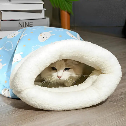 PurrLounge™ - Cat Sleeping Pouch Bag