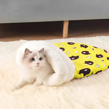 PurrLounge™ - Cat Sleeping Pouch Bag