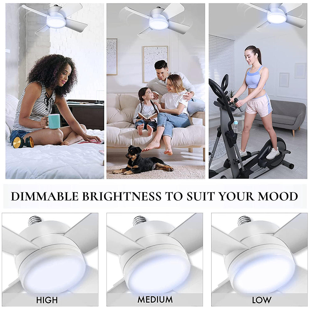Ceiling Fans with Lights | Modern LED Ceiling Fan with Remote Control | Super Bright Illumination for Enhanced Comfort