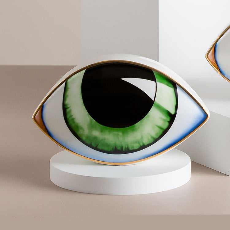Eye Sculpture – Elegant Decorative Art Piece for Home and Office