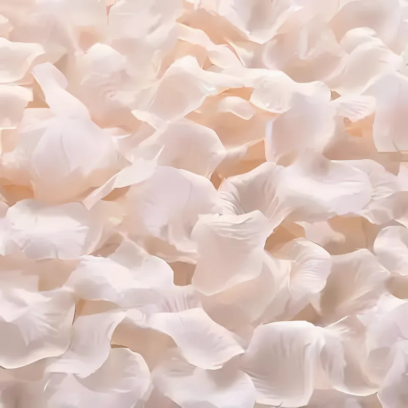 Silk Rose Petals for Weddings & Romance – Reusable Fabric Scatter Petals for Aisle, Table & Bed Décor