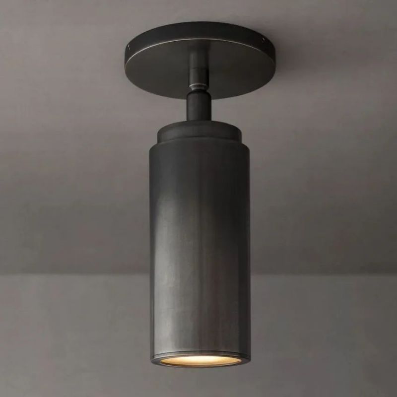 Adjustable Ceiling Spotlight Bronze Finish Directional Accent Light Fixture for Living Room Bedroom Hallway Entry