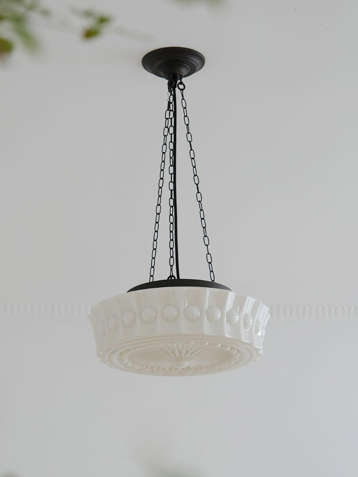 Hanging Ceiling Fixture with Dome Shade and Height-Adjustable Suspension for Kitchen Islands, Breakfast Nooks, Dining Spaces