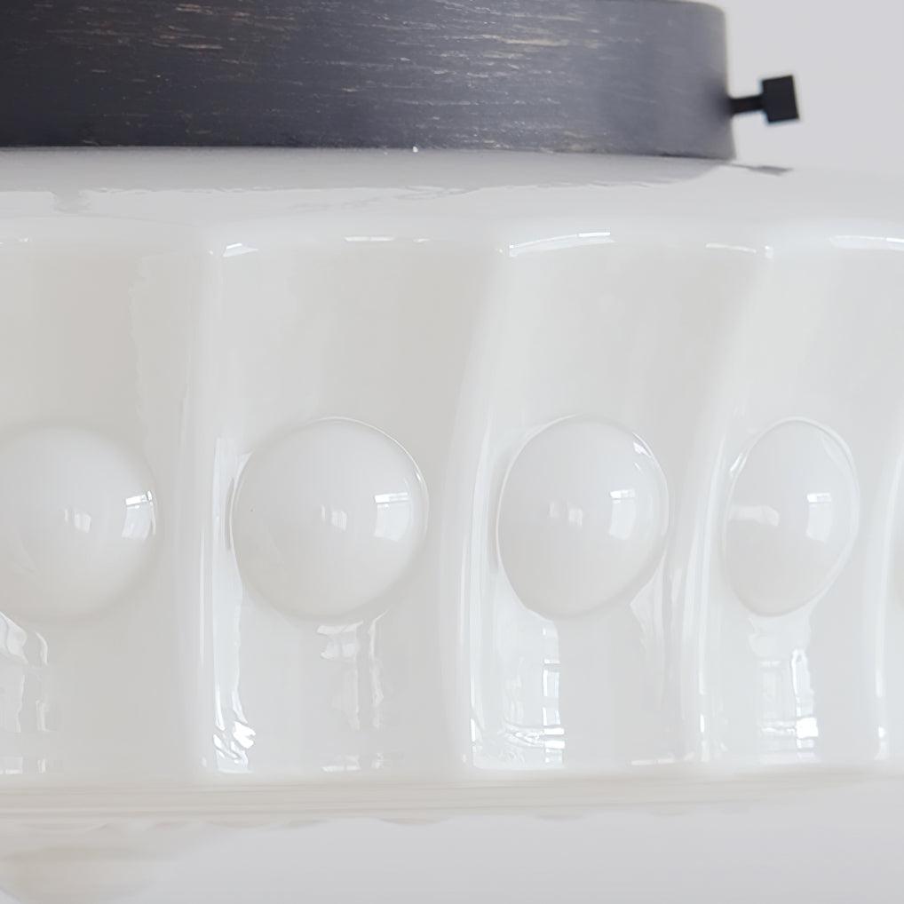 Hanging Ceiling Fixture with Dome Shade and Height-Adjustable Suspension for Kitchen Islands, Breakfast Nooks, Dining Spaces