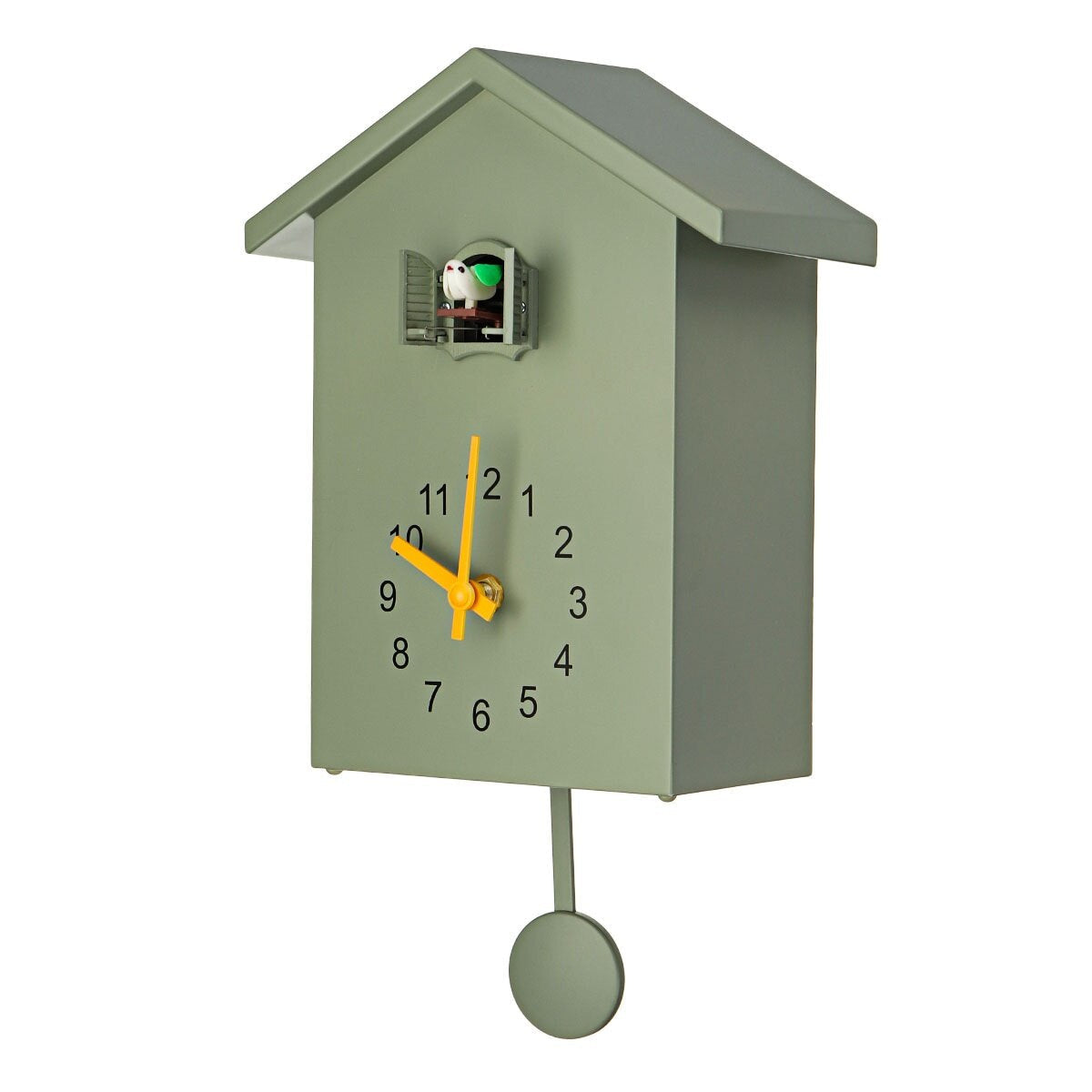Charming Cuckoo Clock | Traditional Wall Clock with Elegant Design | Battery Operated for Easy Setup