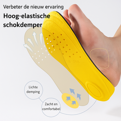 Invisible Height Boost Insoles for Men & Women – Silicone Shoe Lifts with 3 Lift Options for Dress Shoes, Sneakers & Boots