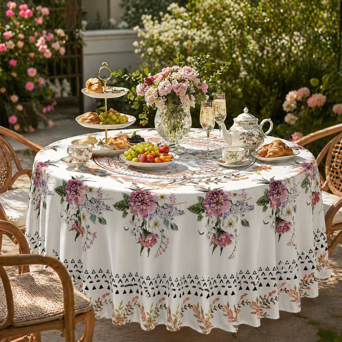 Floréa™ Elegant Tablecloth