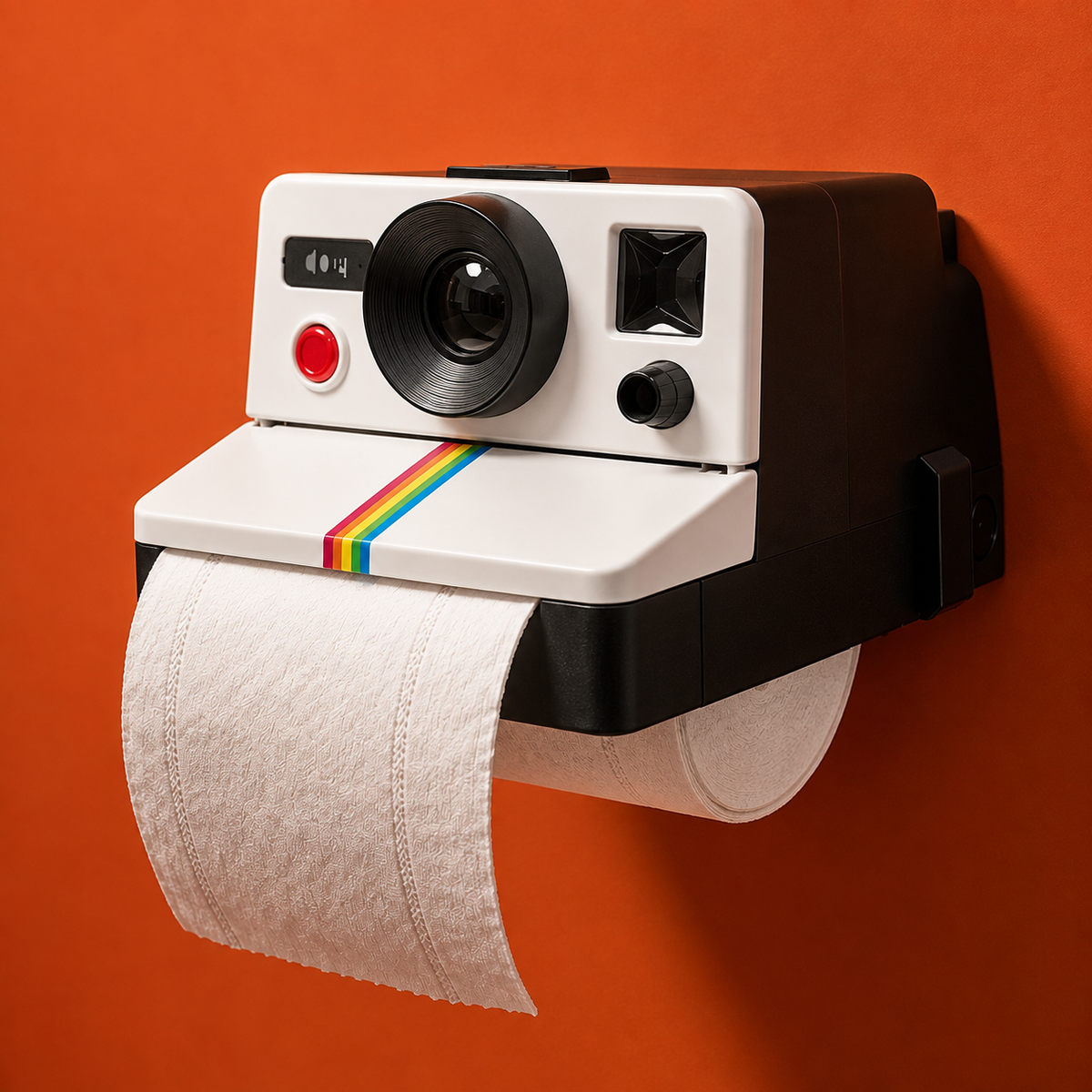 SnapRoll™ – Vintage Camera Toilet Paper Holder