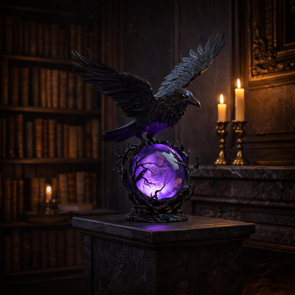 Nocturne™ – Raven Orb Lamp