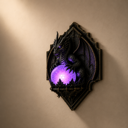 Drakonis™ – Dragon Orb Wall Lamp