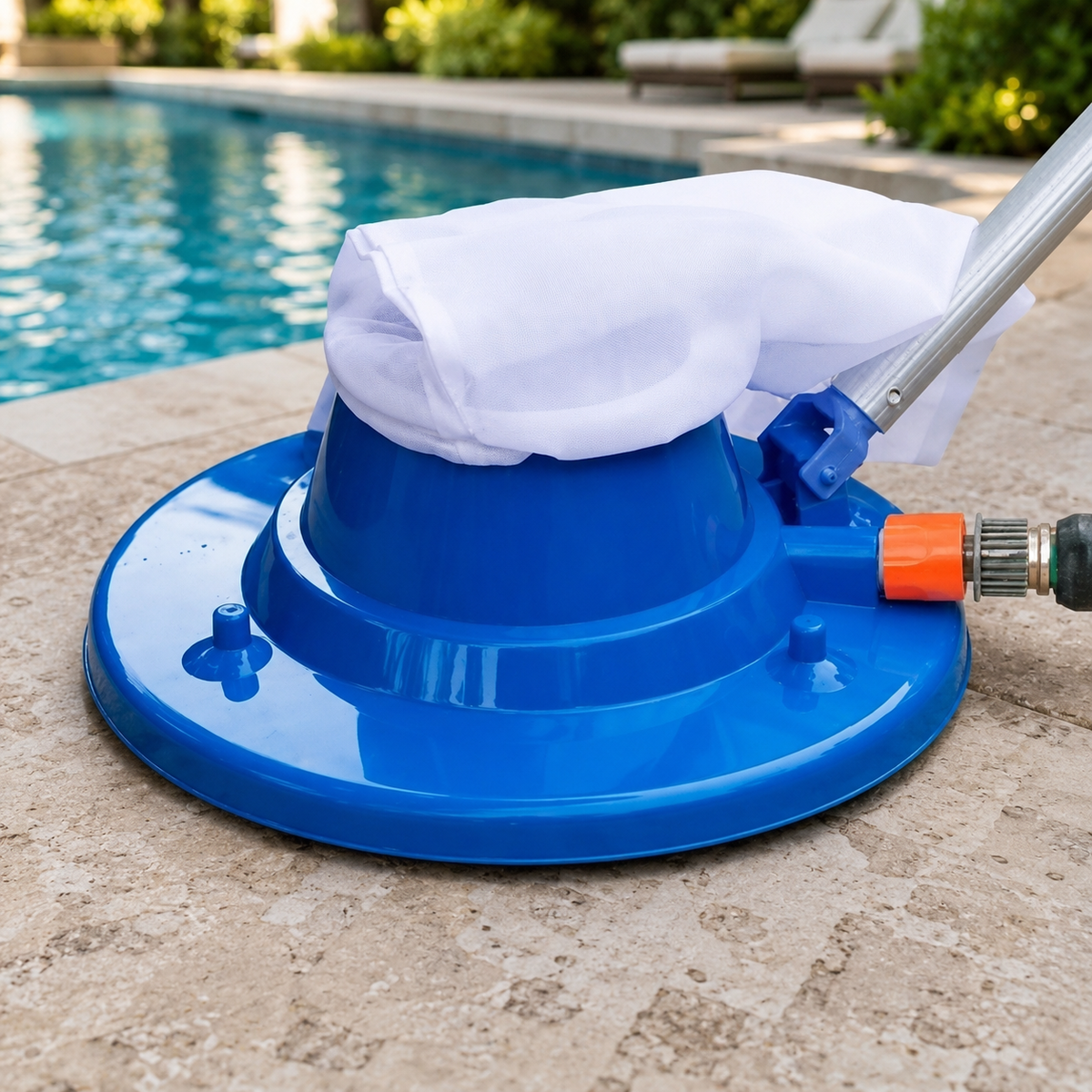 Chemical-Free Pool Cleaner with Powerful Suction – Effective Debris Removal Tool for Pools and Spas