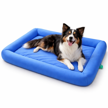 Cooling Dog Bed | Waterproof Design with Breathable Technology | Cozy Retreat for Summer Relaxation