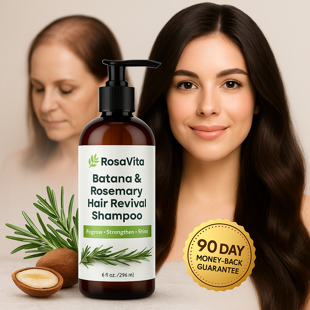 Batana Oil & Rosemary Hair Growth Shampoo – Repair Damage, Stop Thinning & Restore Volume