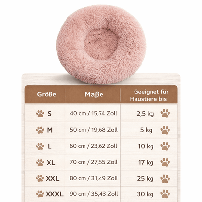 FLOOFNEST – Plush Pet Bed for Warm Comfortable Sleep
