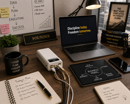 Best Power Bank | Best Portable Charger with LED Indicator & Multi-USB Ports | High-Capacity Portable Power Bank for iPhone, Samsung & Android