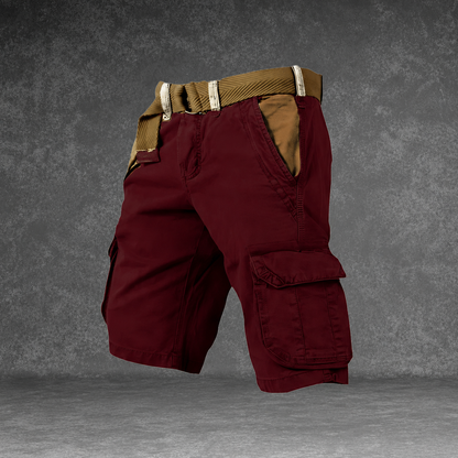RUGGAREX – Men Cargo Shorts Lightweight Multi Pocket Casual Wear