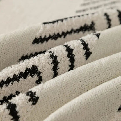 Clo Sofa Cover - Soft Microfiber, Chevron Design for Couch and Sectional