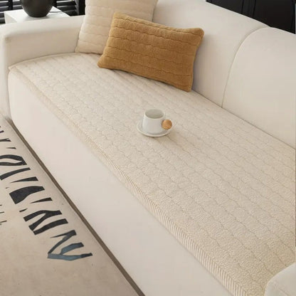 LuxeRest – Plush Sofa Protector