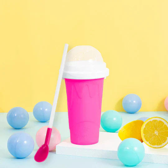 Ortekor ChillRush | Slushie Machine with Quick Freeze Technology | Fun Slushy Cup for Instant Refreshment