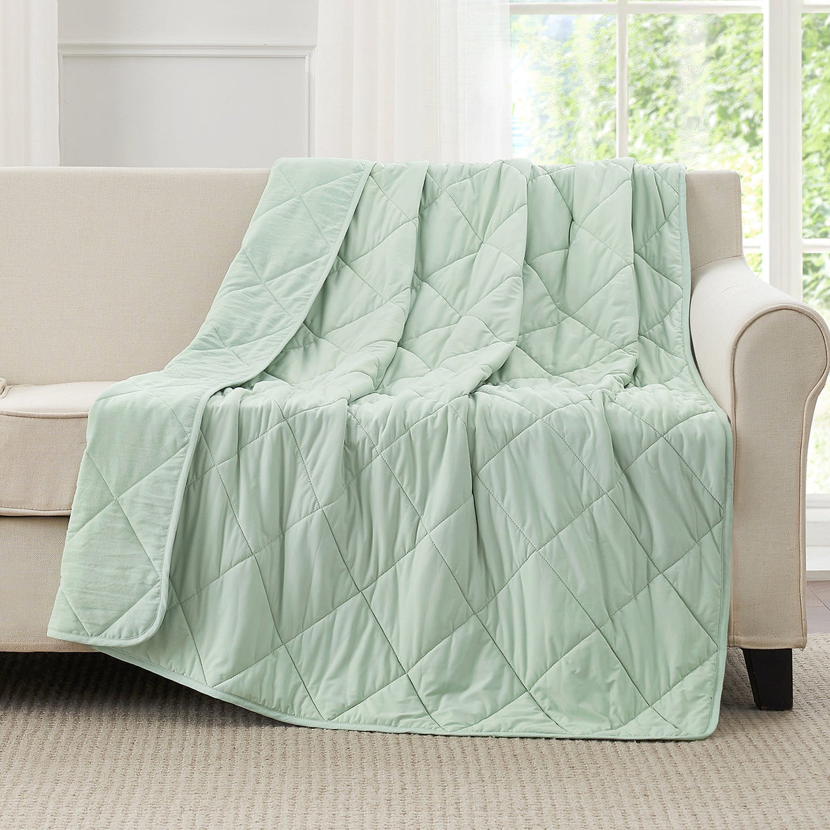 Chill Comfort | Cooling Blanket for Bed with Advanced Japanese Fabric | Dual-Sided Design for Hot Sleepers