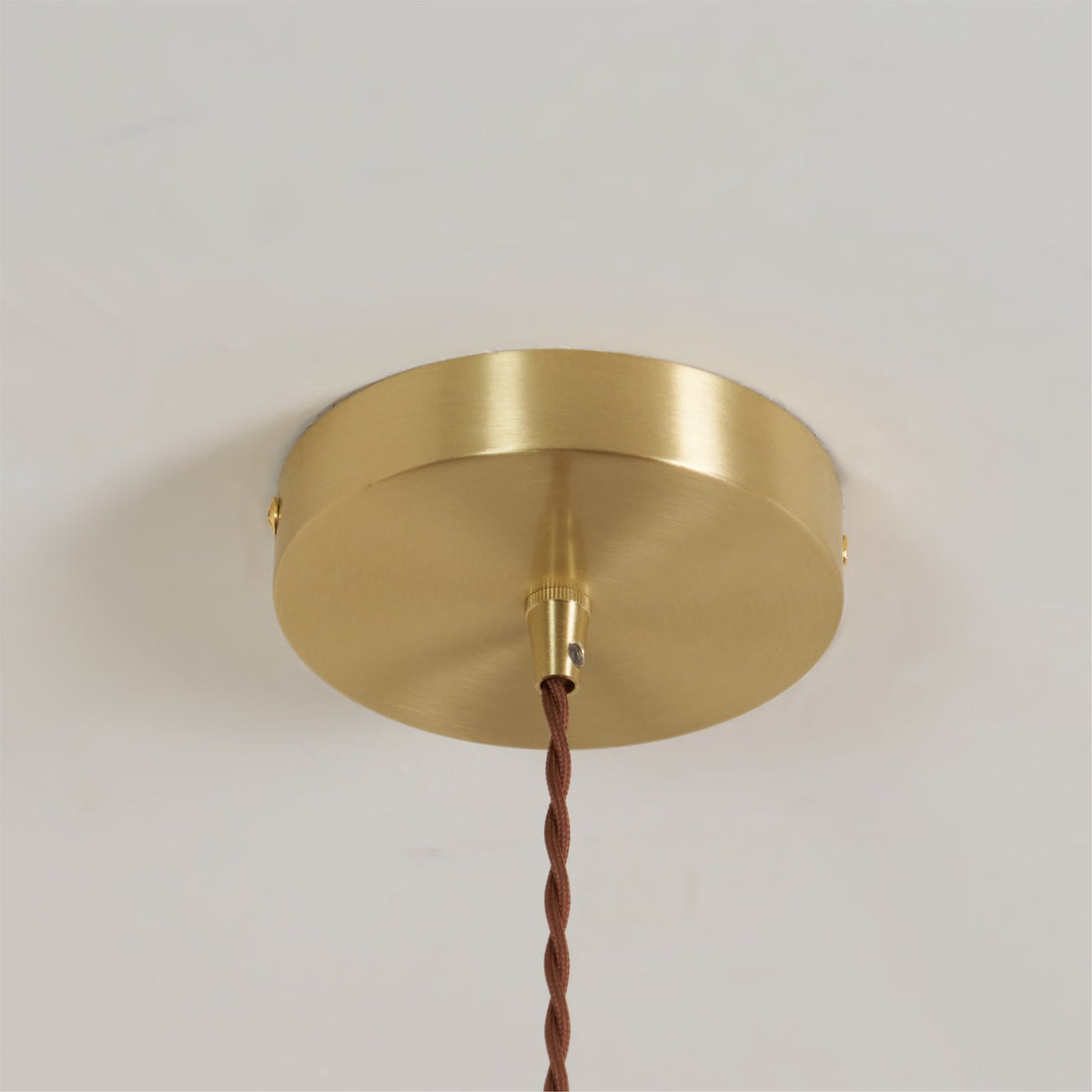 Hanging Ceiling Light Fixture White Ceramic Shade with Gold Hardware 9 in Adjustable Cord for Kitchen Island Dining Room Indoor Use E26 Sock