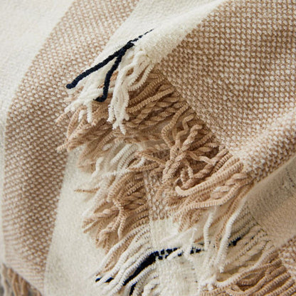 Cleoo Sofa Cover - Breathable Chenille, Timeless Stripes
