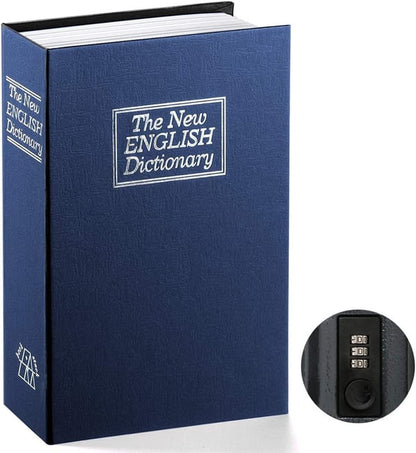Clever Hideaway | Hidden Compartment Book Safe with Dual Locking Options | Discreet Storage for Valuables