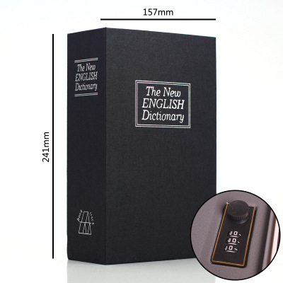 Clever Hideaway | Hidden Compartment Book Safe with Dual Locking Options | Discreet Storage for Valuables