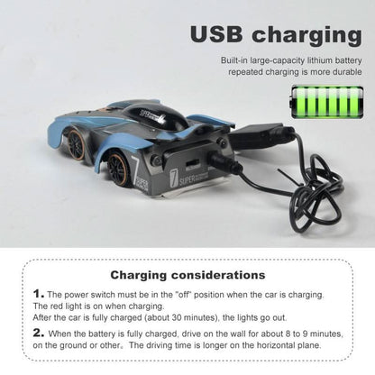 Climbix | RC Car with Advanced Suction Technology | 360° Spins for Thrilling Indoor Fun