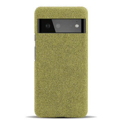 Fabric-Textured Protective Case for Google Pixel – Shock-Absorbing TPU with Raised Edges, Precision Fit for All Pixel Models 7-11 Pro XL