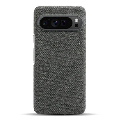 Fabric-Textured Protective Case for Google Pixel – Shock-Absorbing TPU with Raised Edges, Precision Fit for All Pixel Models 7-11 Pro XL