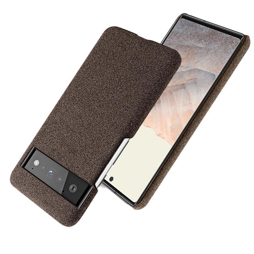 Fabric-Textured Protective Case for Google Pixel – Shock-Absorbing TPU with Raised Edges, Precision Fit for All Pixel Models 7-11 Pro XL