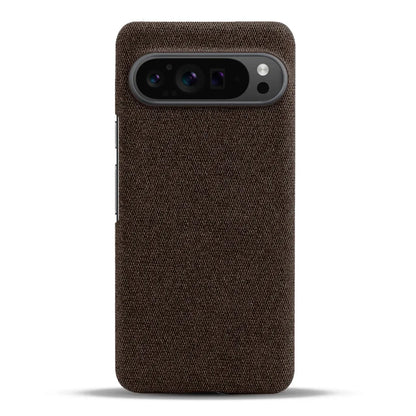 Fabric-Textured Protective Case for Google Pixel – Shock-Absorbing TPU with Raised Edges, Precision Fit for All Pixel Models 7-11 Pro XL