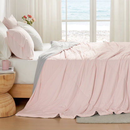 Cloud-Like Cooling Comforter | Lightweight Japanese Cooling Fabric with Instant Cool Touch | Breathable Design for Hot Sleepers