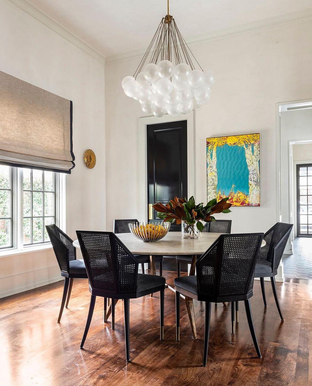 Bubble Pendant Light Multi-Globe Adjustable Ceiling Fixture Gold Black Chrome for Dining Room Living Room Foyer 19-73 Lights