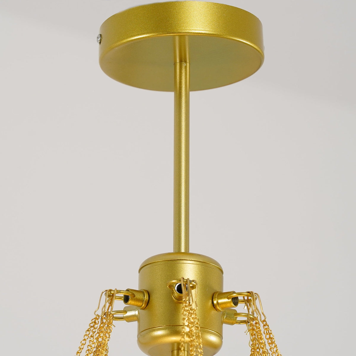 Hanging Ceiling Light Multi-Globe Frosted Glass Fixture Gold Black Chrome for Dining Room Kitchen Island Entryway Indoor Chandelier Adjustab