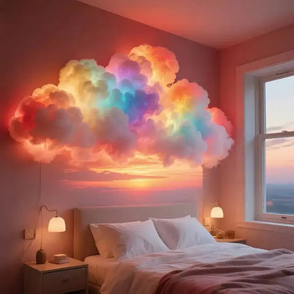 Cloud Mood Lamp | App-Controlled RGB LED Light with Customizable Design | 200 cm Relaxing Ambience