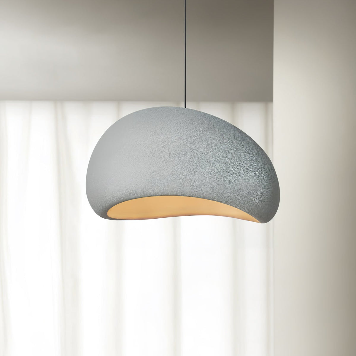Cloud Pendant Lamp Dimmable LED Overhead Fixture Dining Room Bedroom Living Room Nursery Den Soft Glow Suspended Lighting E26 Bulb Base 12-4