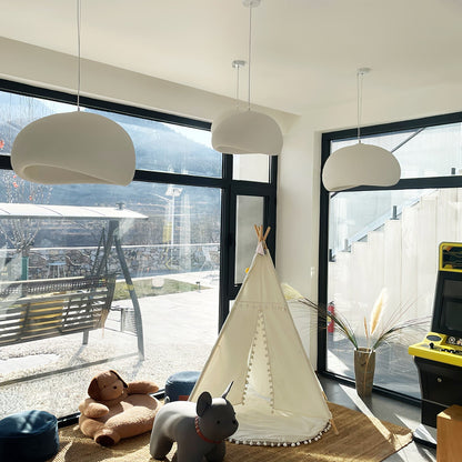 Cloud Pendant Lamp Dimmable LED Overhead Fixture Dining Room Bedroom Living Room Nursery Den Soft Glow Suspended Lighting E26 Bulb Base 12-4