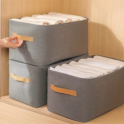 ClutterShield Storage Bin - Steel Frame, Collapsible Organizer