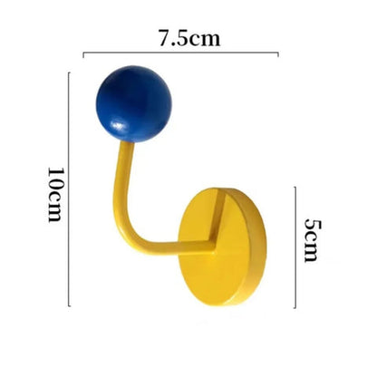 Clever Magnetic Hooks for Fridge - Colorful Iron, Easy Installation