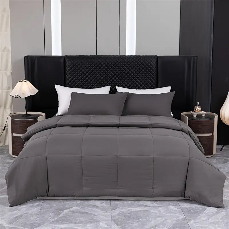 Ortekor Comfort Haven | Lightweight Reversible Comforter with Diagonal Weave Design | All-Season Bedding Set for Cozy Sleep