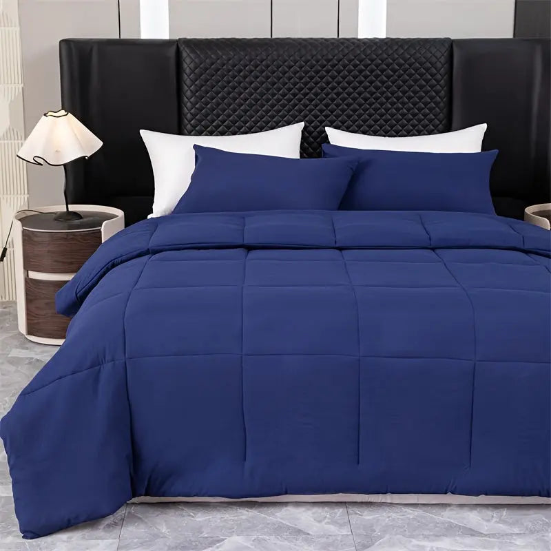 Ortekor Comfort Haven | Lightweight Reversible Comforter with Diagonal Weave Design | All-Season Bedding Set for Cozy Sleep
