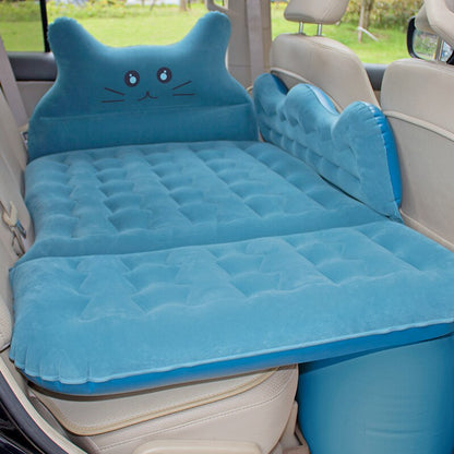 Comfort Pet | Inflatable Cat Car Back Seat Bed with Plush Pillow | Safe Travel Solution for Kids