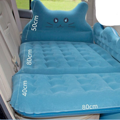 Comfort Pet | Inflatable Cat Car Back Seat Bed with Plush Pillow | Safe Travel Solution for Kids