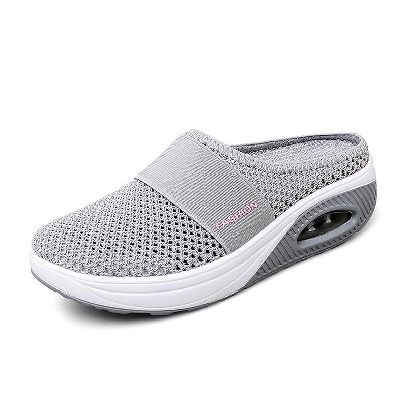 Mens Slippers, Womens Slippers with Arch Support and Air Cushion, Comfortable Slippers with Non Slip Sole