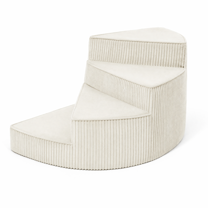 Dog Steps for Bed | Non-Slip Orthopedic Foam Pet Steps | Easy Access for Small & Senior Dogs