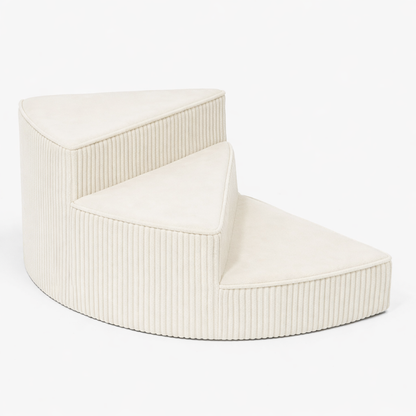 Dog Bed Steps, Foam Dog Stairs for Bed and Couch, Non Slip Dog Steps for Small Dogs, Pet Stairs with Washable Cover